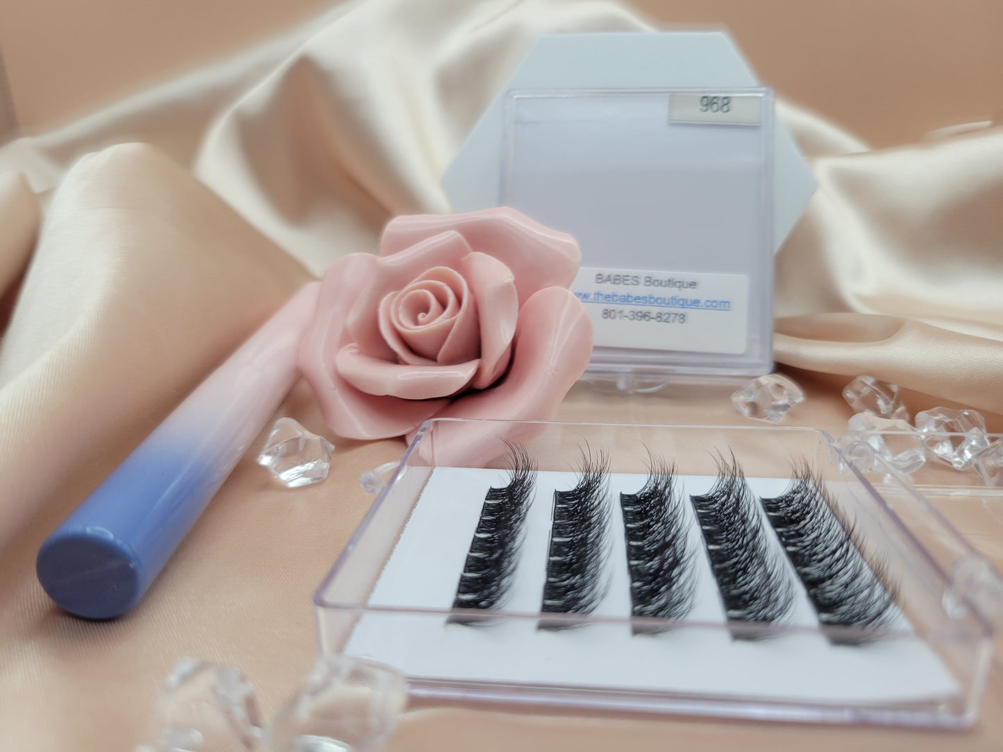 DIY 30 cluster Lash extension box 968 plus bond