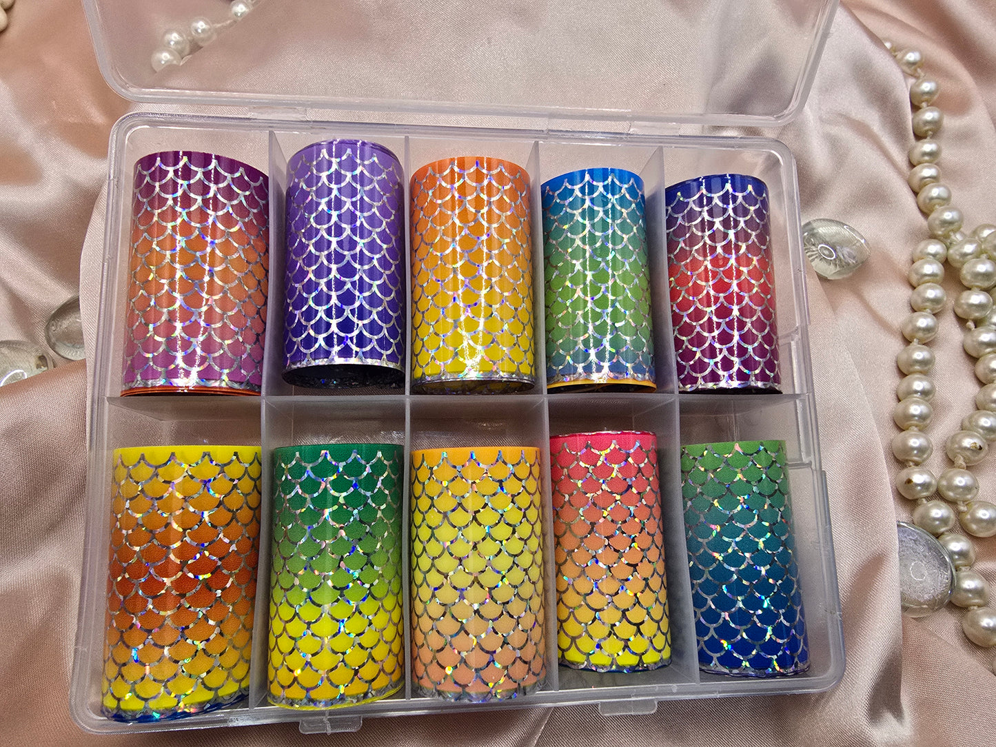Nail foil box