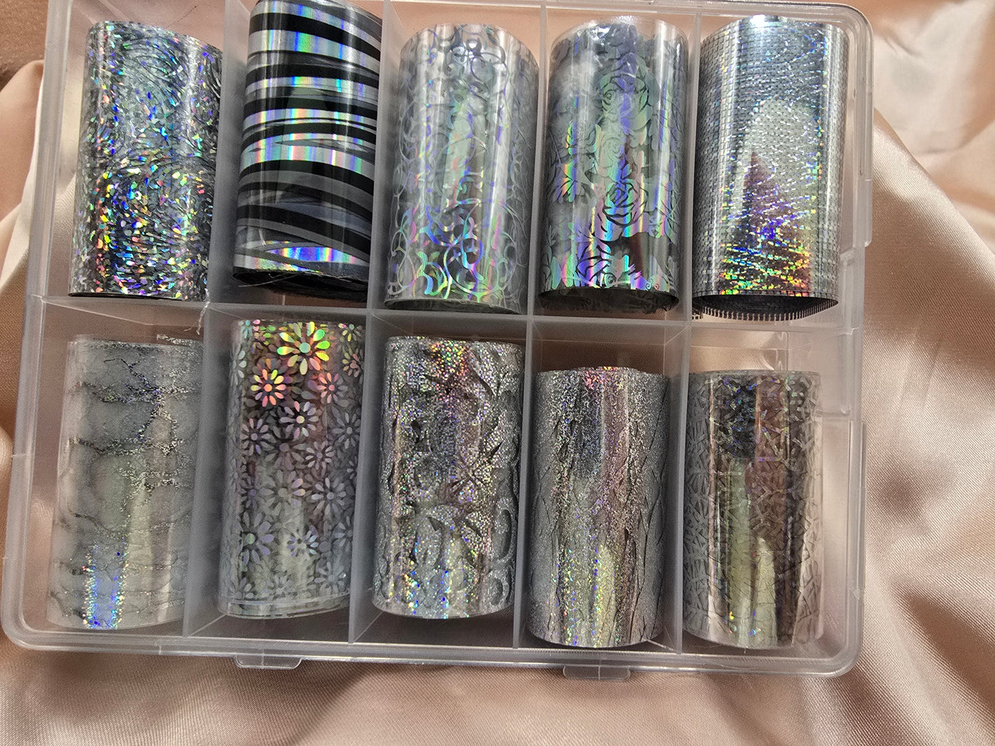 Nail foil box