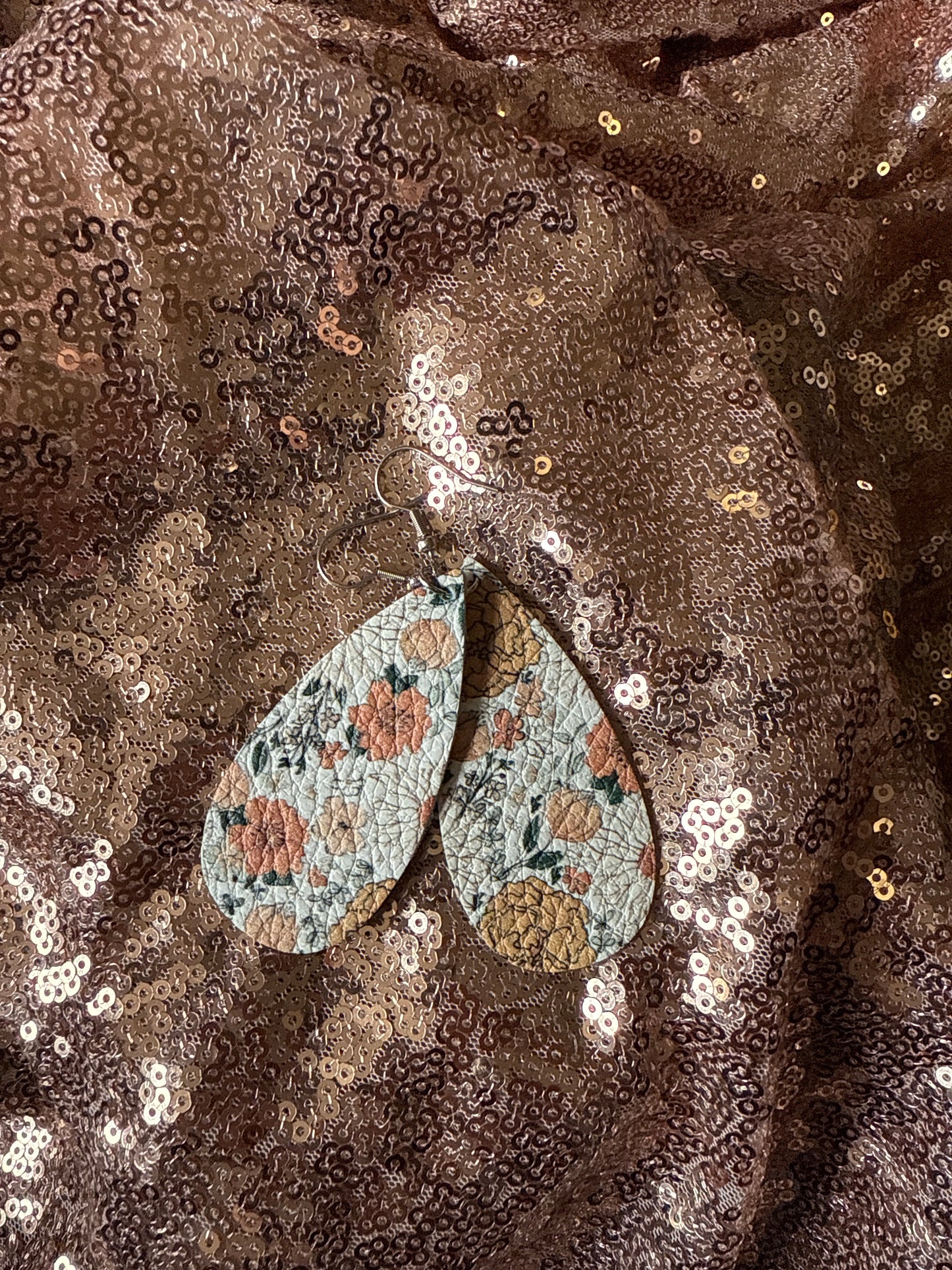 Fall tear drop earring