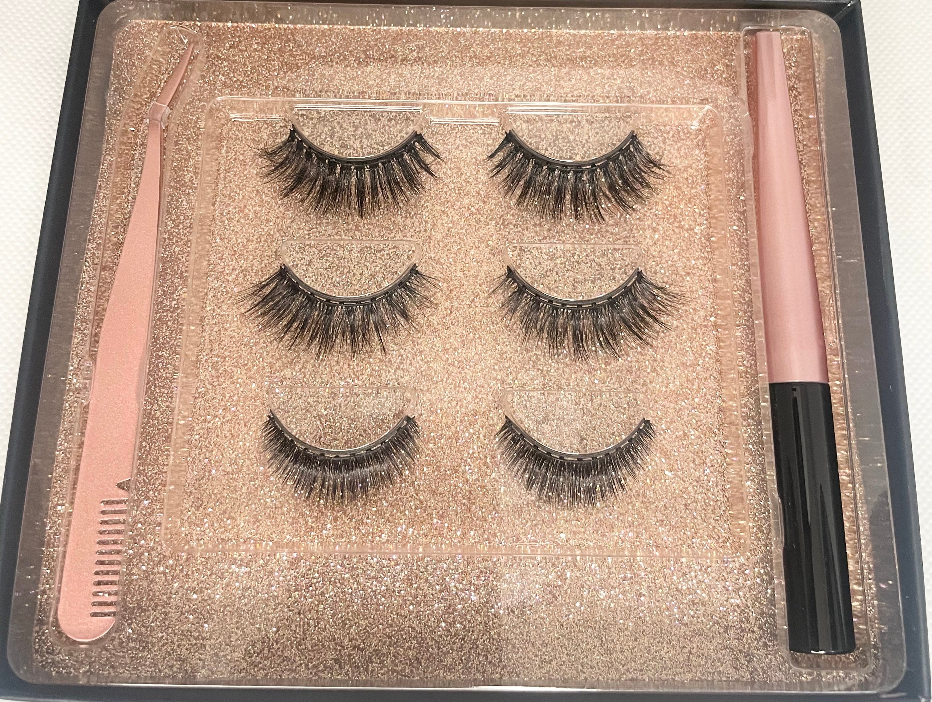 Magnetic Lash Set with 3 lashes