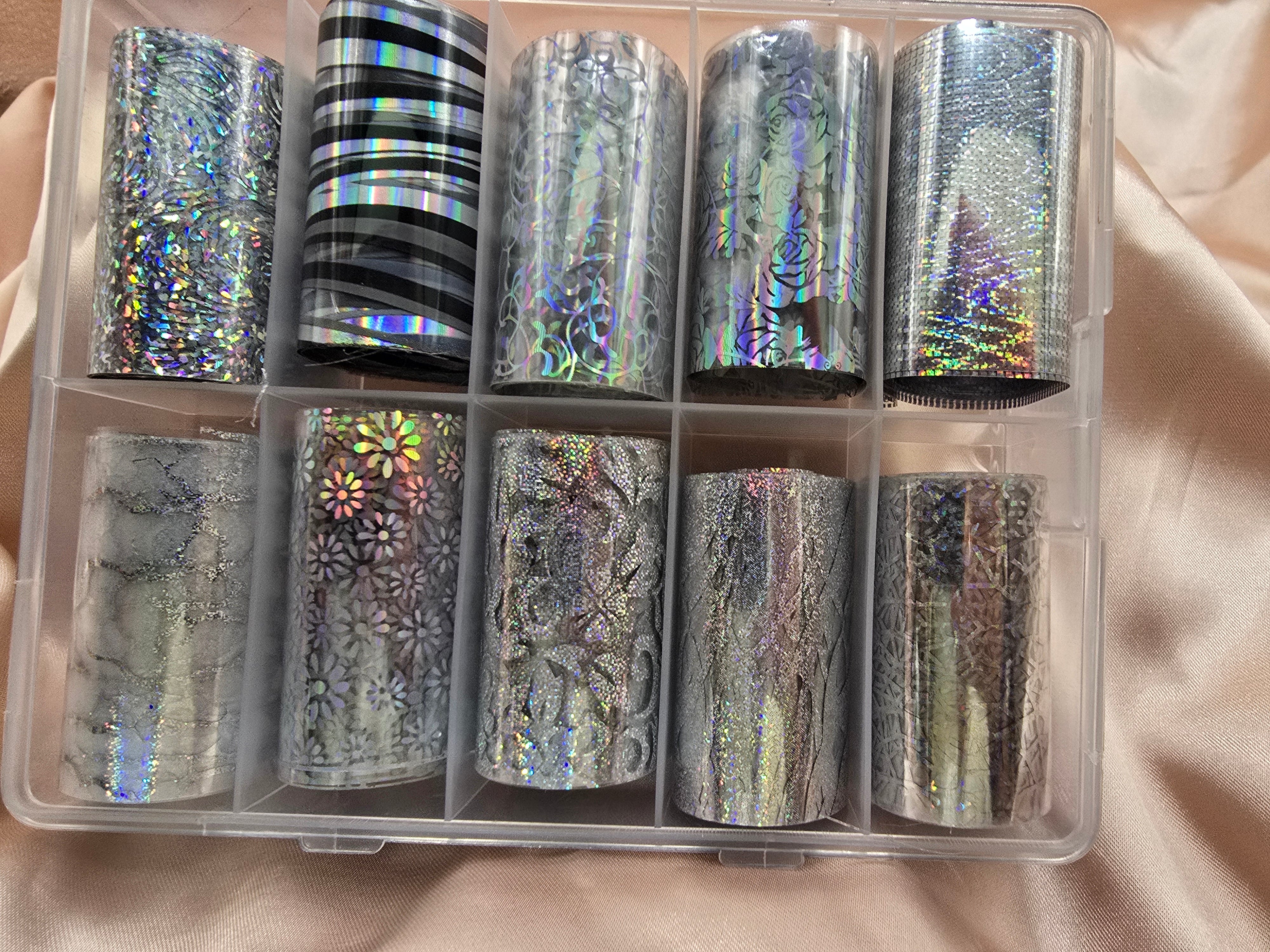 Nail foil box