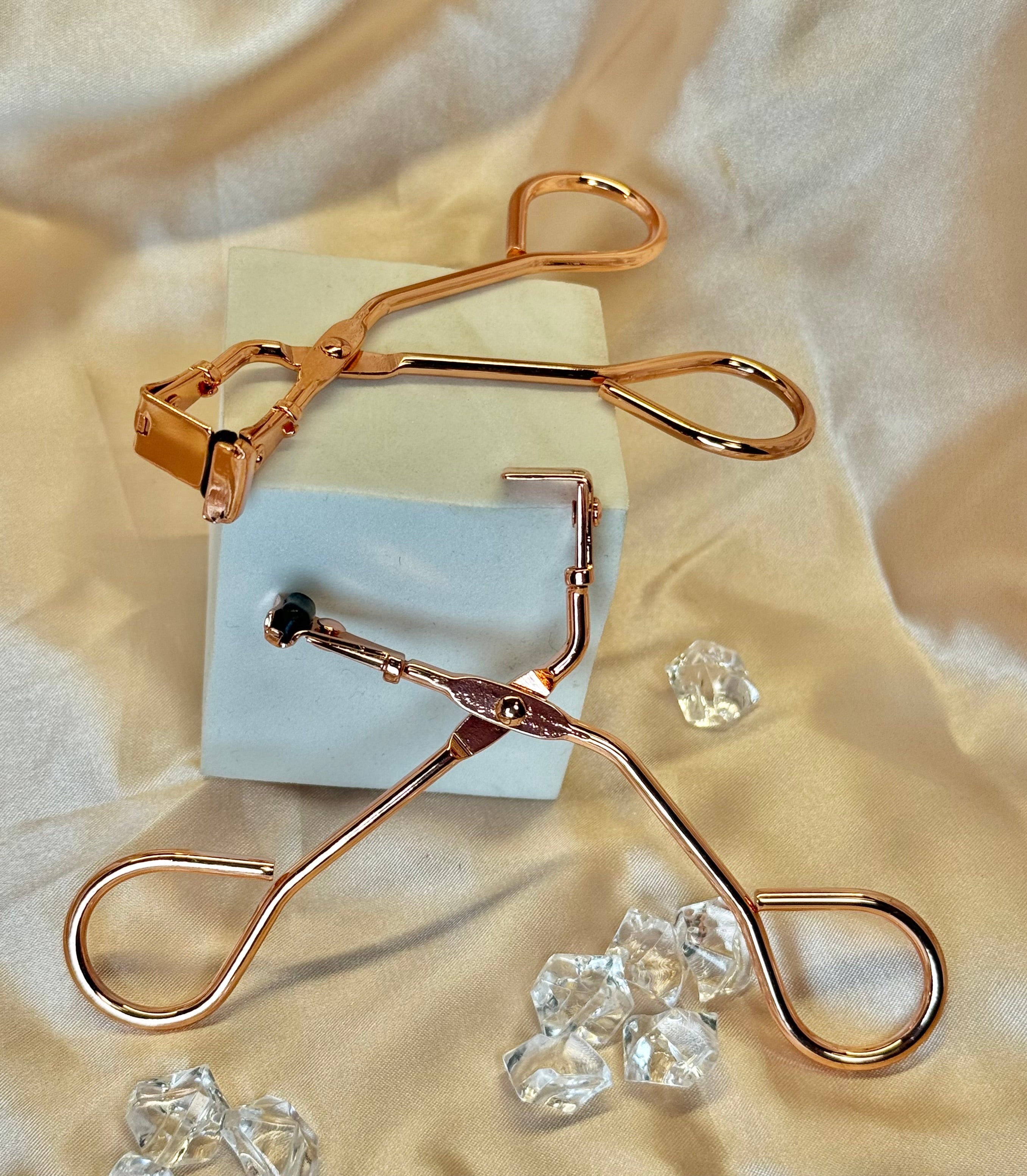 Mini precision eye lash curler