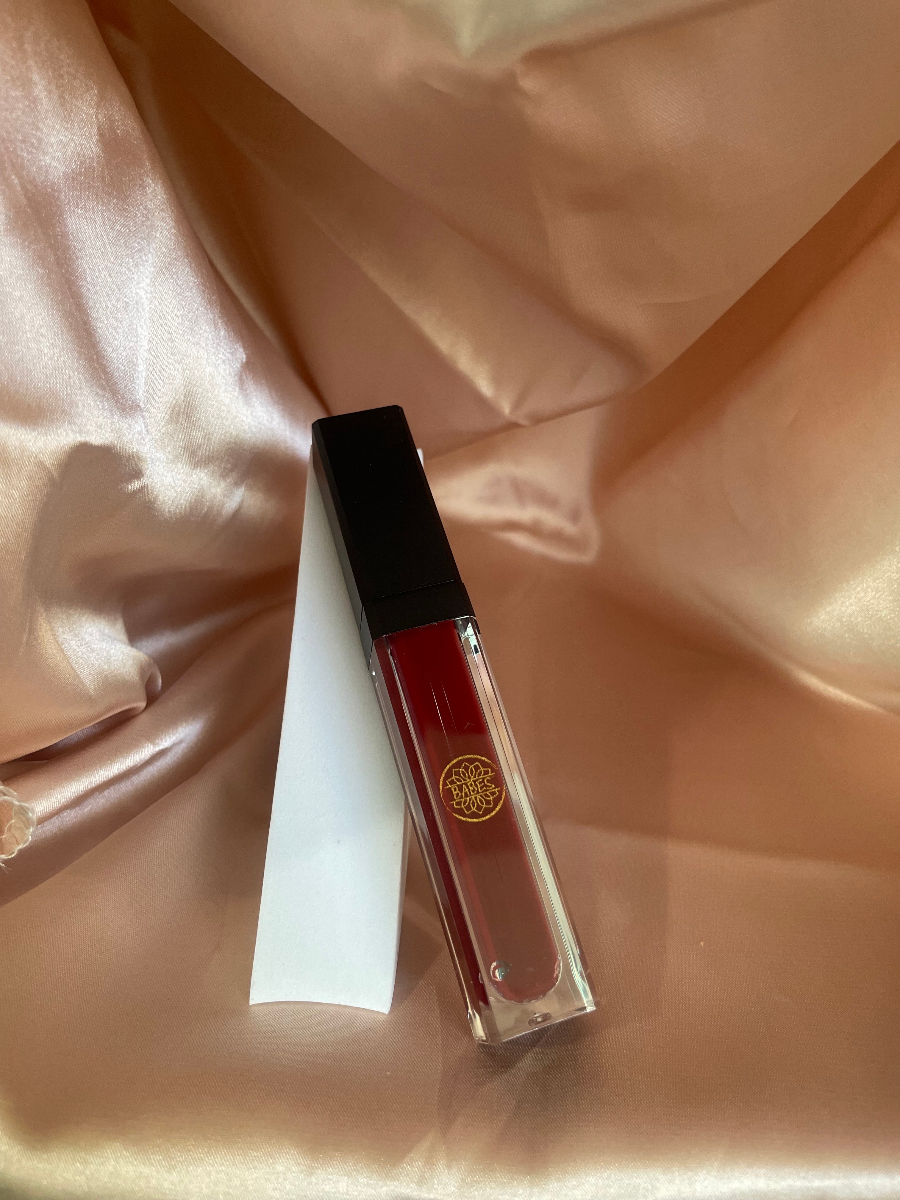 Matte lip stain