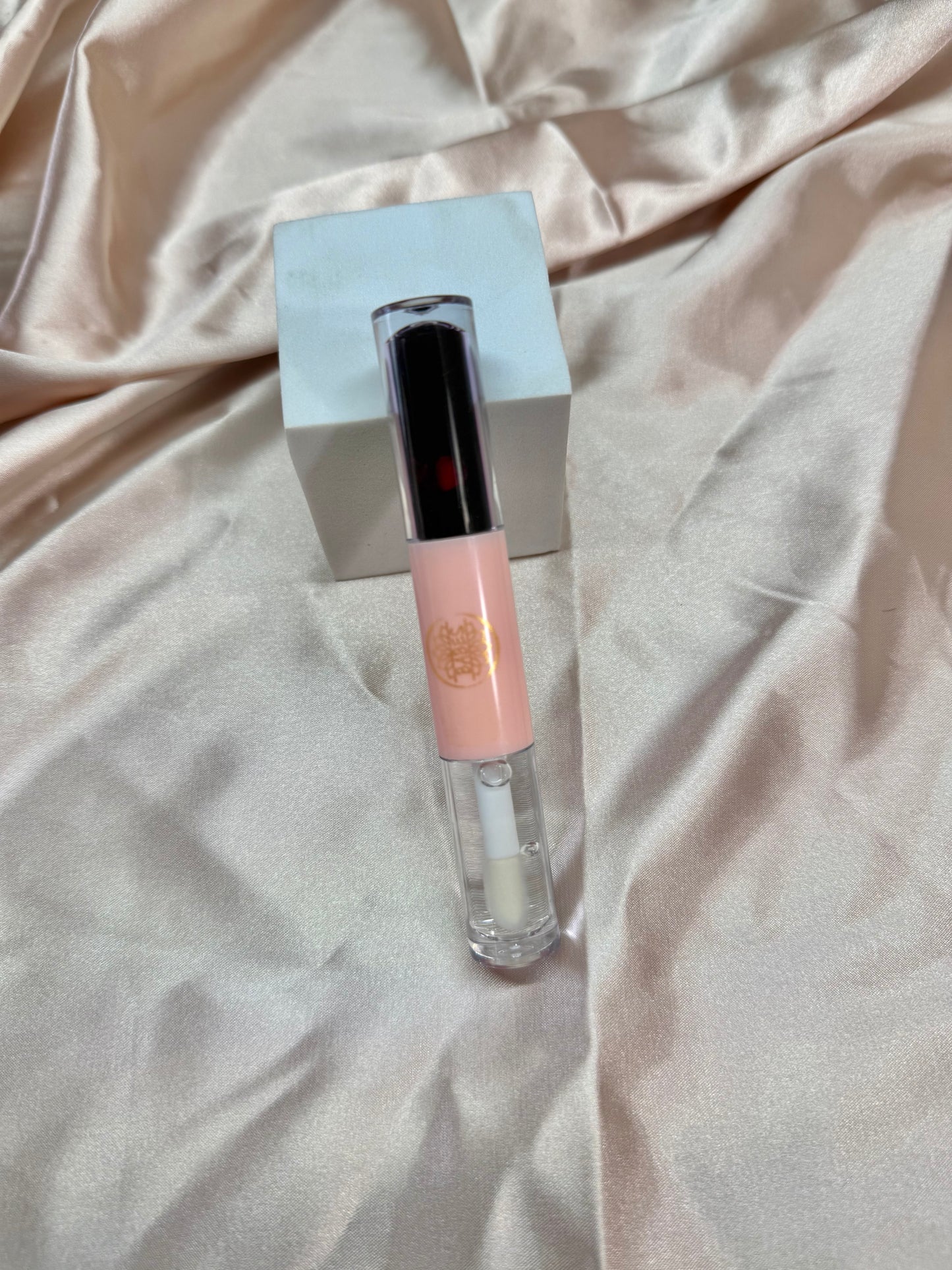 Dual ended peel off lipstain